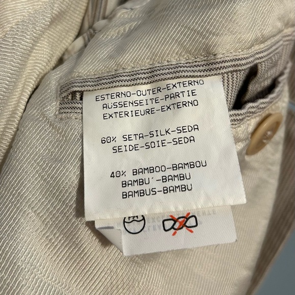 Ermenegildo Zegna Deconstructed Men’s Blazer Size 50 / Large - Picture 7 of 15